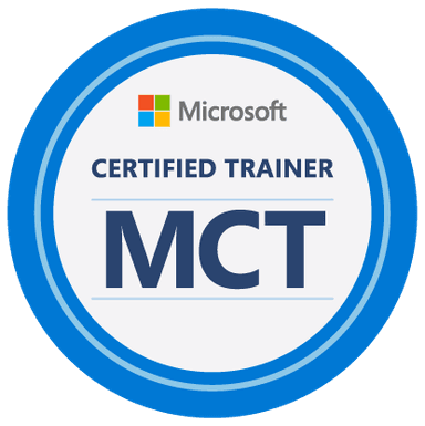 Microsoft Certified Trainer (MCT) program badge — Mohammad Sbeeh